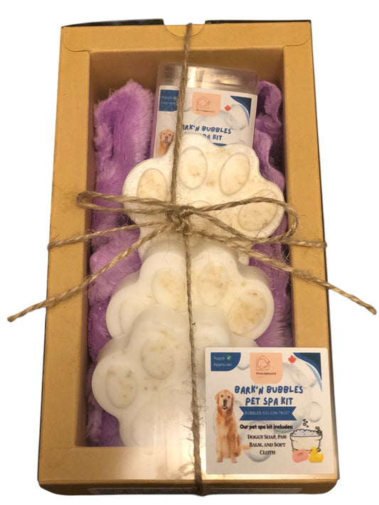 Bark’ n Bubbles Spa Kit