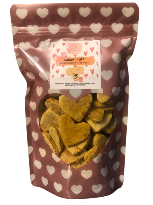 Holidog Valentines Day Collection 💝 Carrot Cake Dog Treats