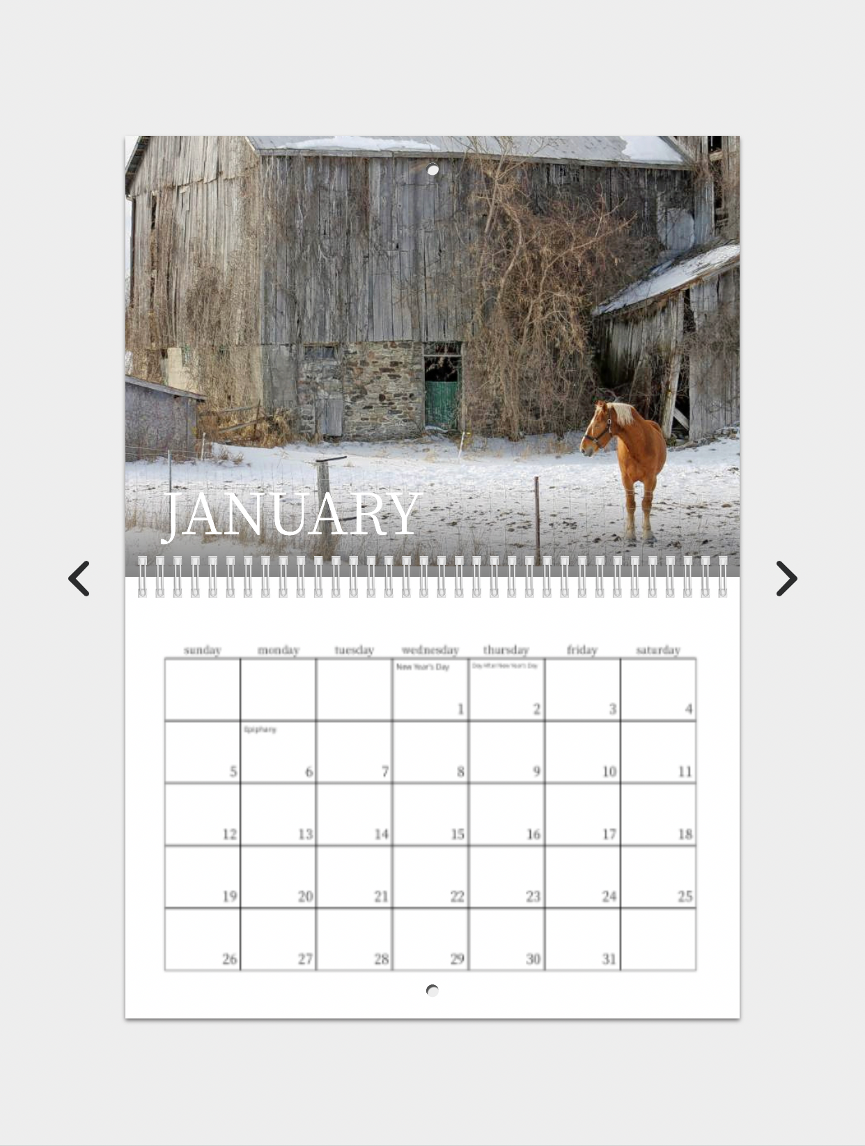 A Kawartha Lakes Collection by Rustic Photography by L: 2025 Calendar