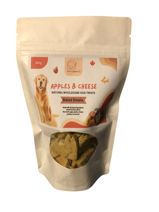 Apples & Cheese Dog Treats