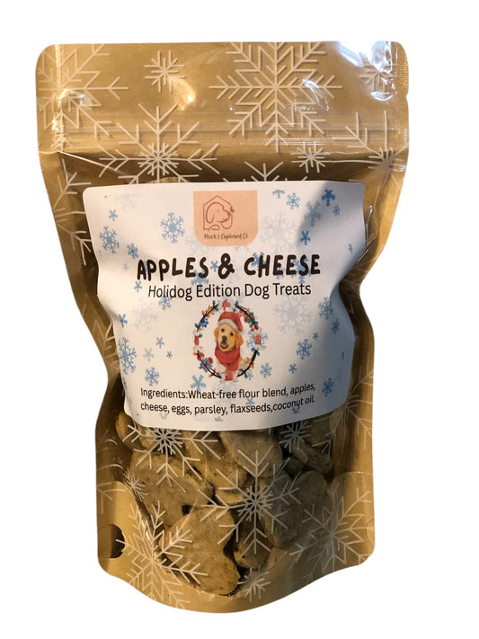 Apples & Cheese Dog Treats – Wheat-Free & All-Natural