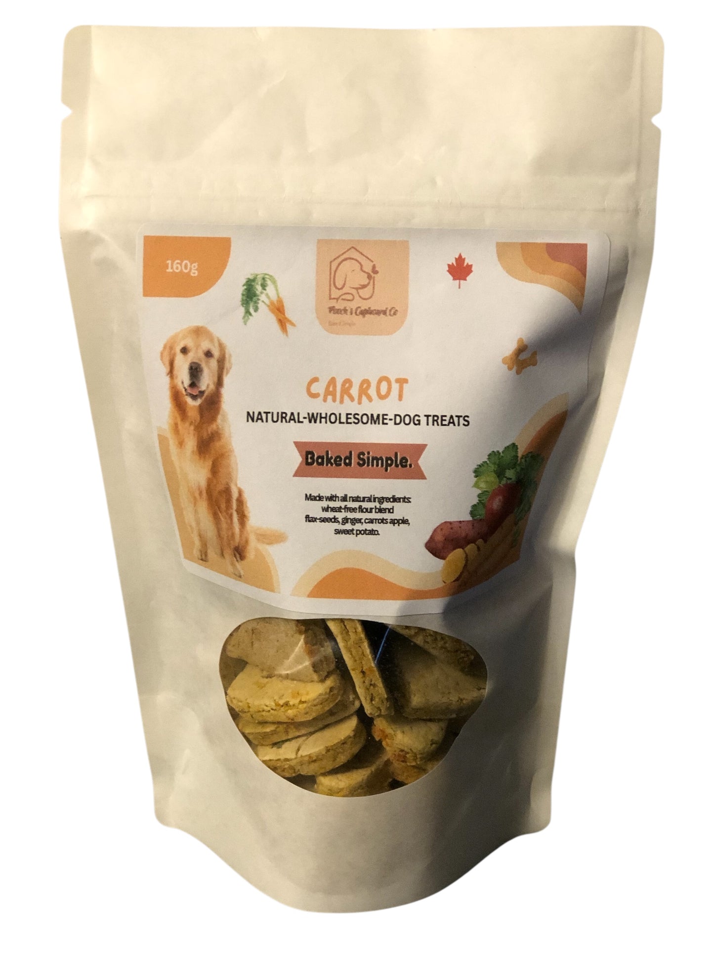 Carrot Cake Dog Treats