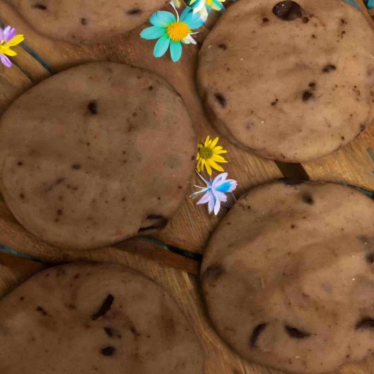 Dog-Safe Peanut Butter Chocolate Chip Cookies