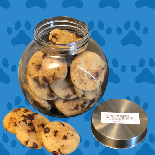 Dog-Safe Peanut Butter Chocolate Chip Cookies